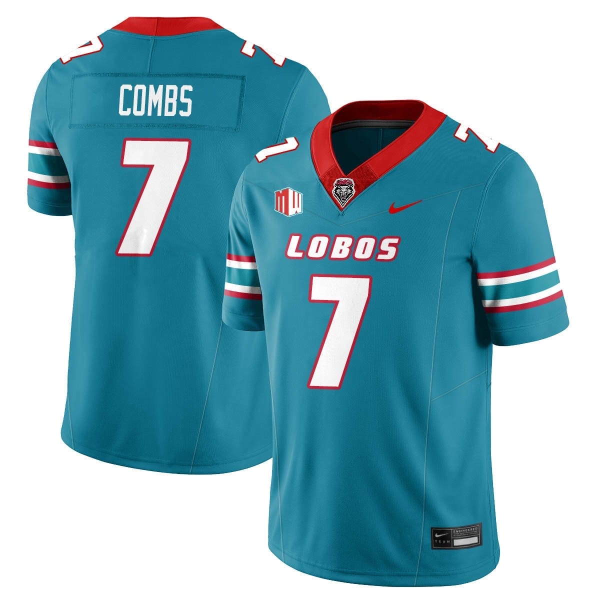 UNM Lobo Football 2025 Jersey - All Stitched - Image 6