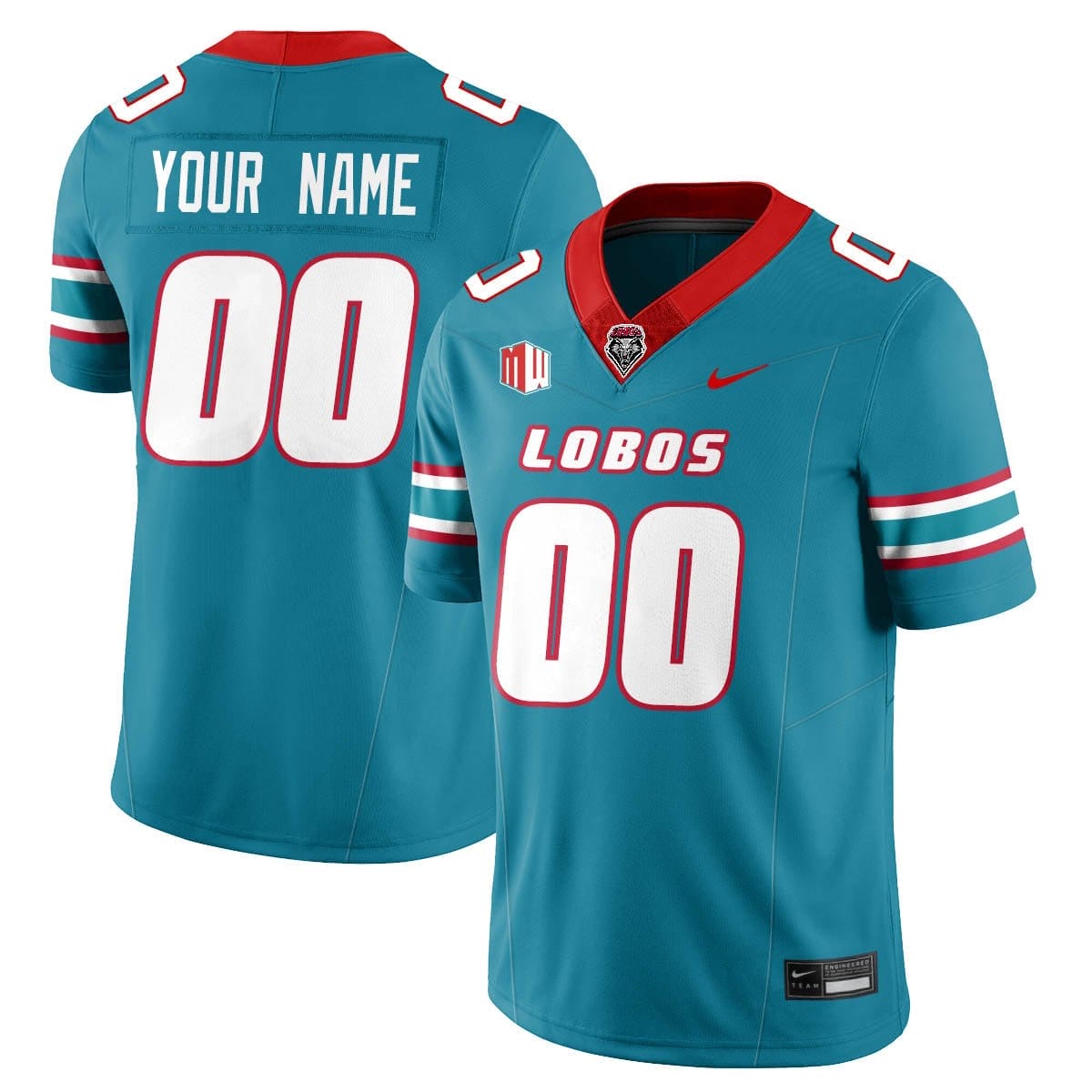 UNM Lobo Football 2025 Jersey - All Stitched - Image 13