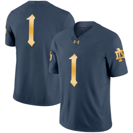 Notre Dame Fighting Irish Vapor Limited Jersey - All Stitched - Image 20