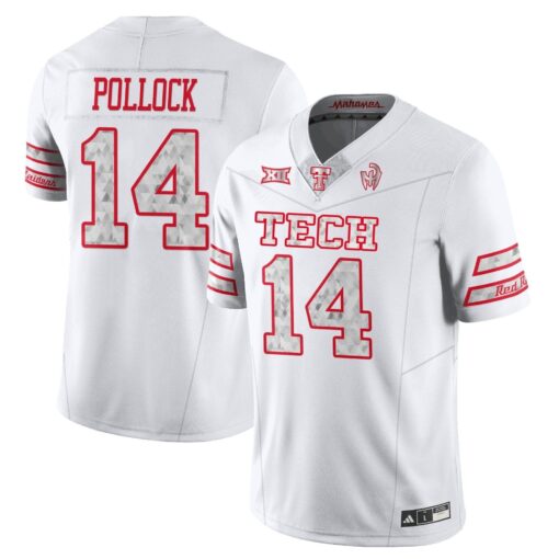 Texas Tech Football “GalvanICED” Jersey - All Stitched - Image 7