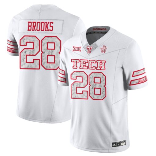 Texas Tech Football “GalvanICED” Jersey - All Stitched