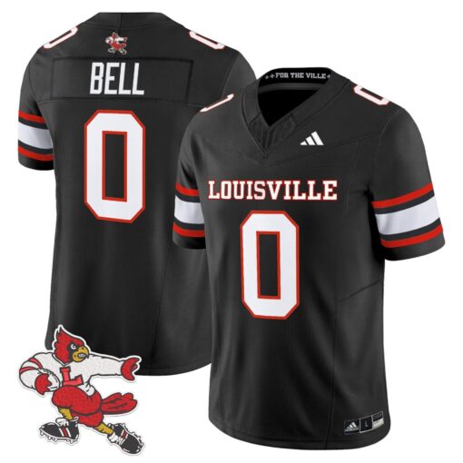 Louisville Cardinals '1980s Throwback' Vapor Limited Jersey - All Stitched - Image 28