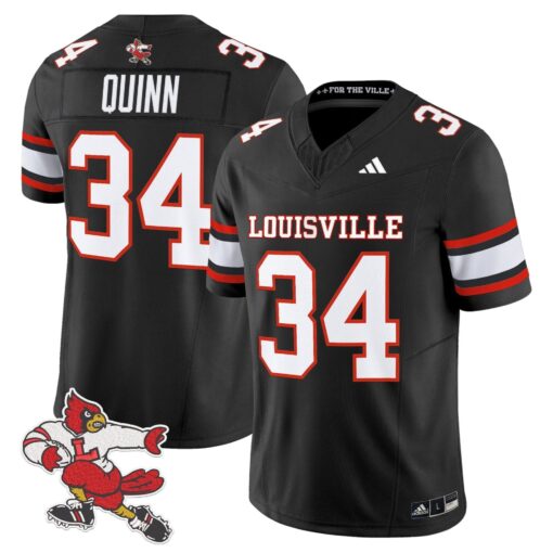 Louisville Cardinals '1980s Throwback' Vapor Limited Jersey - All Stitched - Image 40