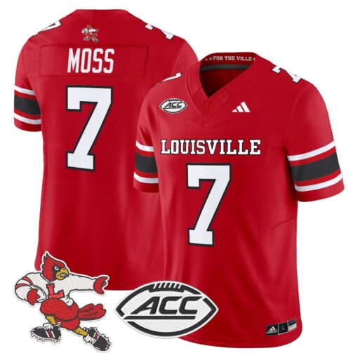 Louisville Cardinals '1980s Throwback' Vapor Limited Jersey - All Stitched - Image 12