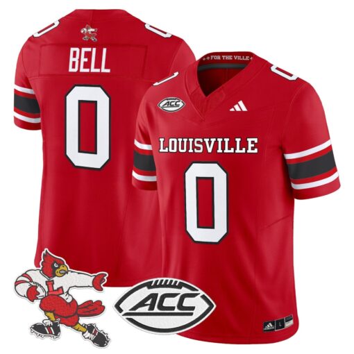 Louisville Cardinals '1980s Throwback' Vapor Limited Jersey - All Stitched - Image 45
