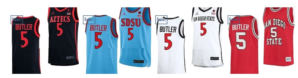 Lamont Butler Jersey San Diego State Aztecs
