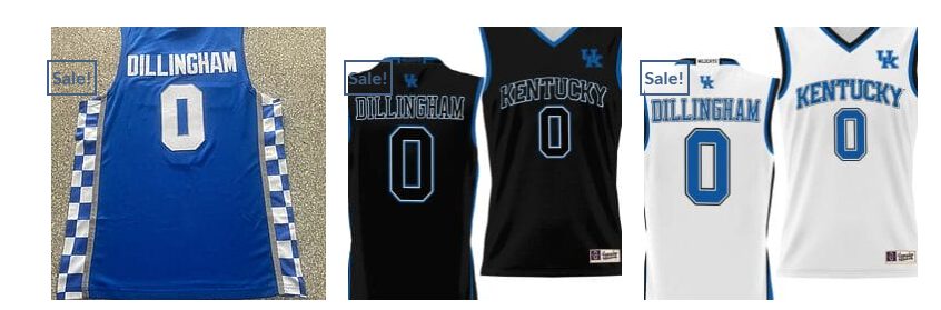 Rob Dillingham Jersey Kentucky Wildcats