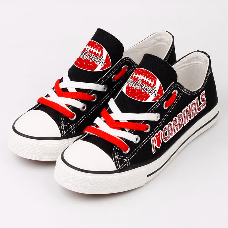 Arizona Cardinals Low Top Canvas Sport Sneakers Shoes For Men Women Fans