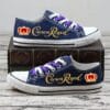 1. Crown Royal Low Top Canvas Sport Sneakers Shoes For Men Women Fans