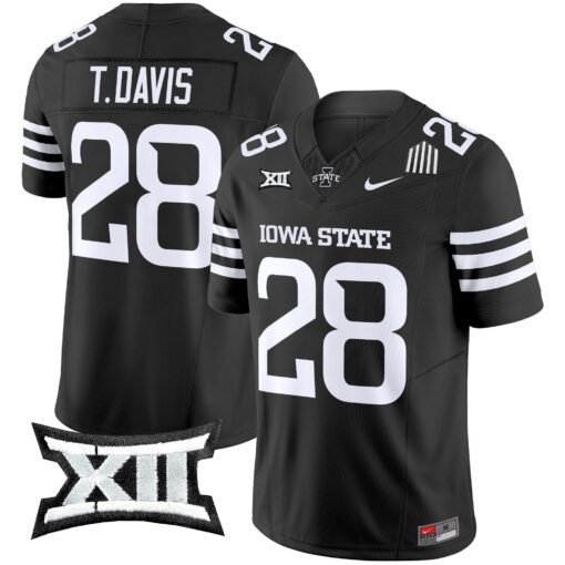 Men's Iowa State Cyclones 2025 Vapor Limited Jersey - All Stitched - Image 20