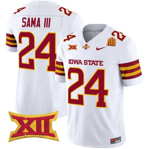 Men's Iowa State Cyclones 2025 Vapor Limited Jersey - All Stitched - Image 27