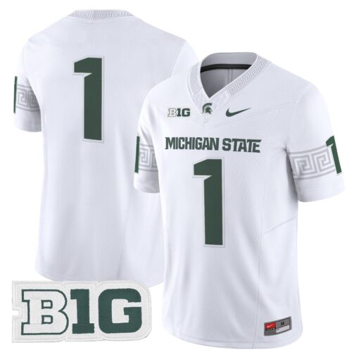 Men's Michigan State Spartans 2025 Vapor Limited Jersey - All Stitched - Image 11