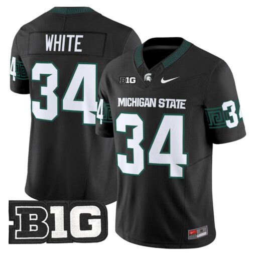 Men's Michigan State Spartans 2025 Vapor Limited Jersey - All Stitched - Image 20