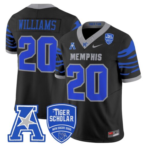 Memphis Tigers 2025 Vapor Limited Jersey - All Stitched - Image 33