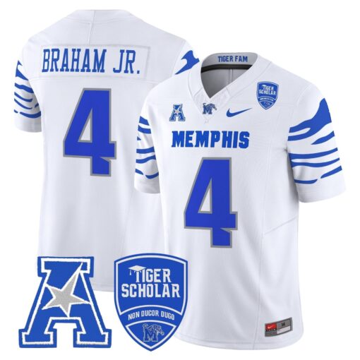 Memphis Tigers 2025 Vapor Limited Jersey - All Stitched - Image 40