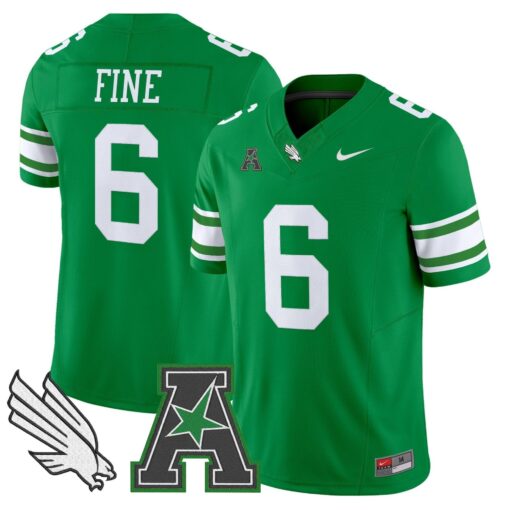 Men's North Texas Mean Green 2025 Vapor Limited Jersey - All Stitched - Image 10