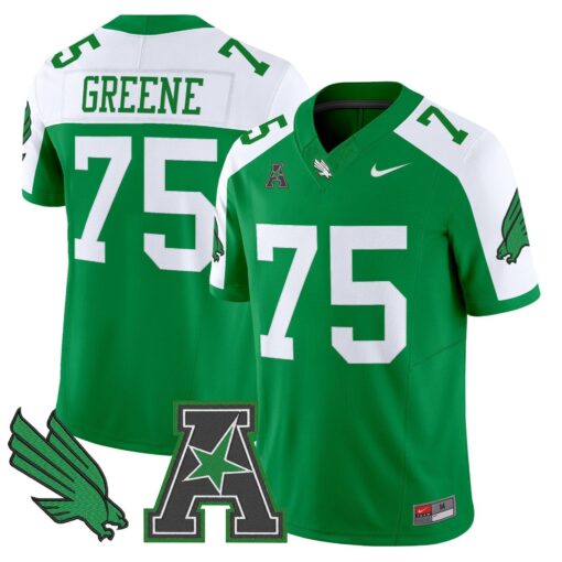 Men's North Texas Mean Green 2025 Vapor Limited Jersey - All Stitched - Image 27