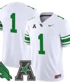 Alternative view of Men's North Texas Mean Green 2025 Vapor Limited Jersey - All Stitched