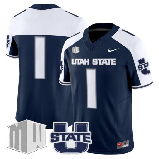 Men's Utah State Aggies 2025 Vapor Limited Jersey - All Stitched - Image 24