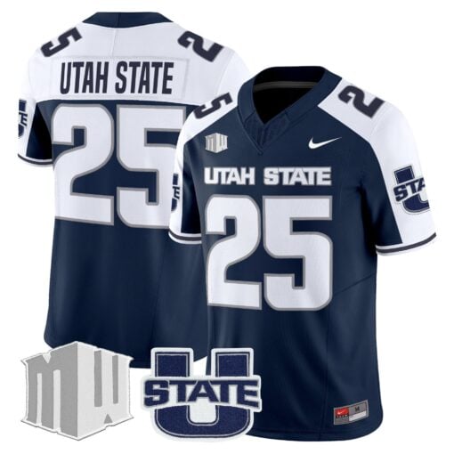 Men's Utah State Aggies 2025 Vapor Limited Jersey - All Stitched - Image 8