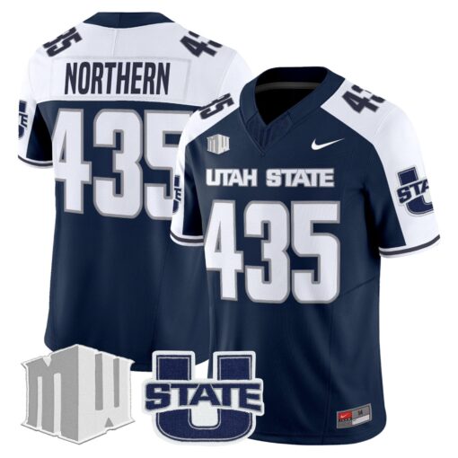 Men's Utah State Aggies 2025 Vapor Limited Jersey - All Stitched - Image 12