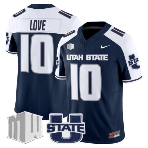 Men's Utah State Aggies 2025 Vapor Limited Jersey - All Stitched - Image 21