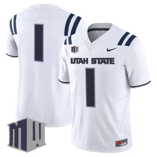Men's Utah State Aggies 2025 Vapor Limited Jersey - All Stitched - Image 16