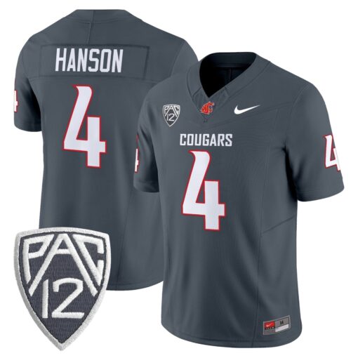 Washington State Cougars 2025 Vapor Limited Jersey V2 - All Stitched - Image 2