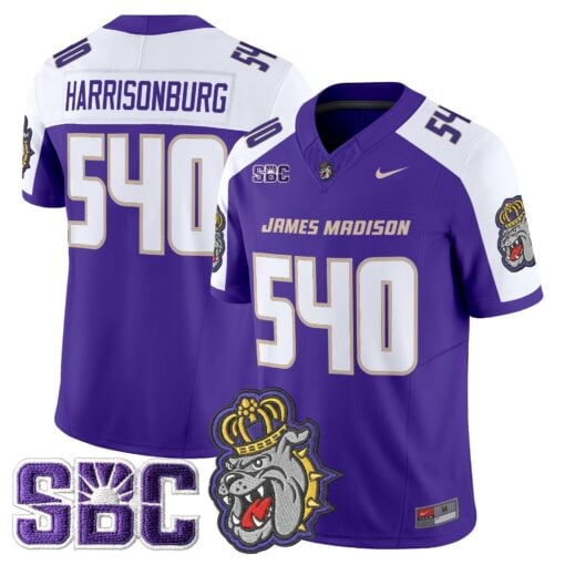 James Madison Dukes 2025 Vapor Limited Jersey - All Stitched - Image 26