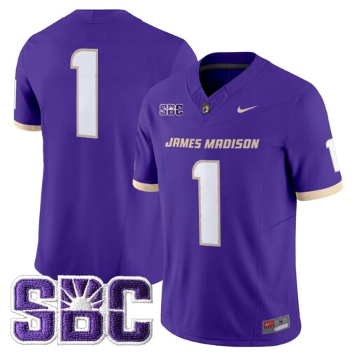 James Madison Dukes 2025 Vapor Limited Jersey - All Stitched - Image 5