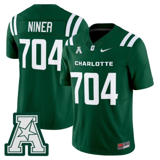 Men's Charlotte 49ers 2025 Vapor Limited Jersey - All Stitched - Image 16