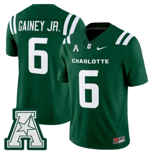 Men's Charlotte 49ers 2025 Vapor Limited Jersey - All Stitched - Image 28