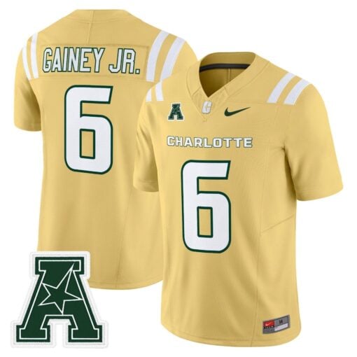 Men's Charlotte 49ers 2025 Vapor Limited Jersey - All Stitched - Image 8