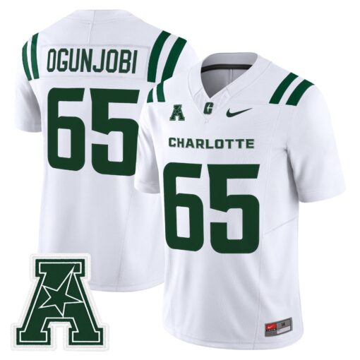 Men's Charlotte 49ers 2025 Vapor Limited Jersey - All Stitched - Image 2