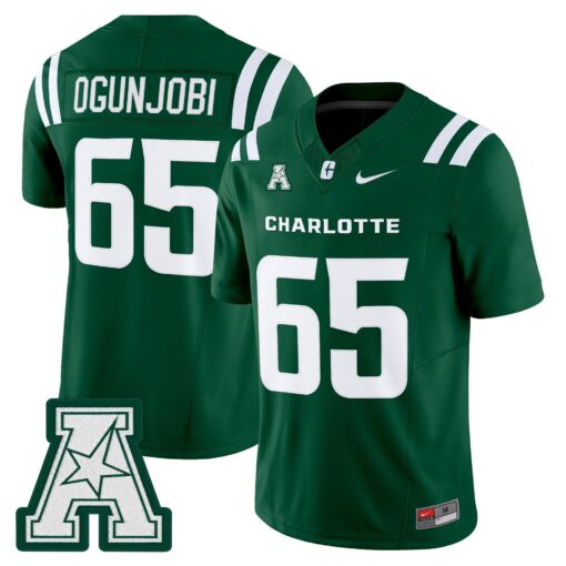 Men's Charlotte 49ers 2025 Vapor Limited Jersey - All Stitched - Image 44