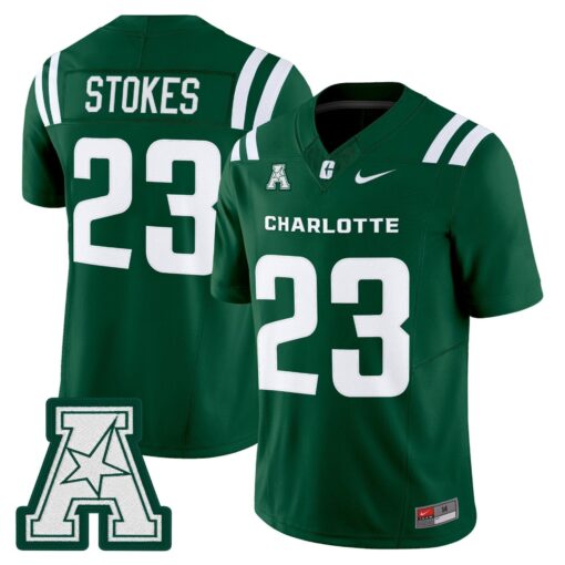 Men's Charlotte 49ers 2025 Vapor Limited Jersey - All Stitched - Image 37