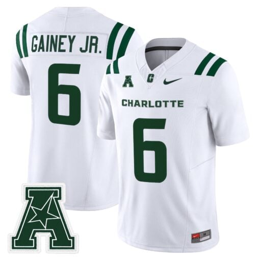 Men's Charlotte 49ers 2025 Vapor Limited Jersey - All Stitched - Image 42