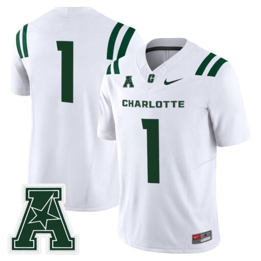 Men's Charlotte 49ers 2025 Vapor Limited Jersey - All Stitched - Image 5