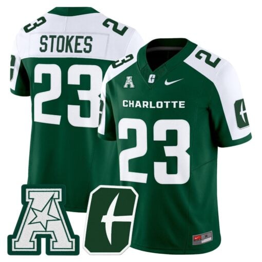 Men's Charlotte 49ers 2025 Vapor Limited Jersey - All Stitched - Image 11