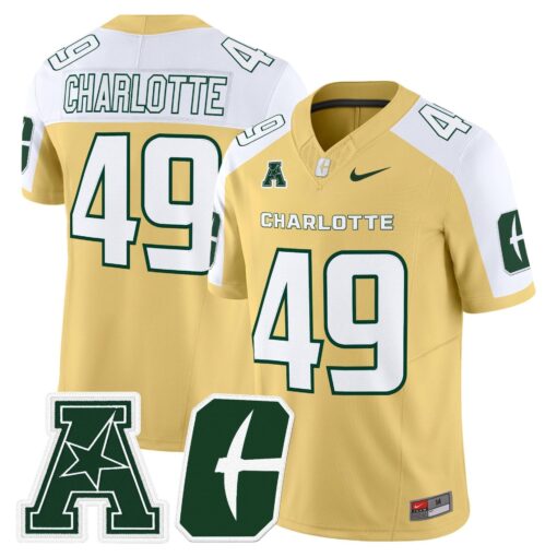 Men's Charlotte 49ers 2025 Vapor Limited Jersey - All Stitched - Image 25