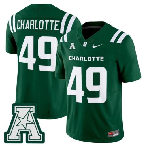 Men's Charlotte 49ers 2025 Vapor Limited Jersey - All Stitched - Image 38