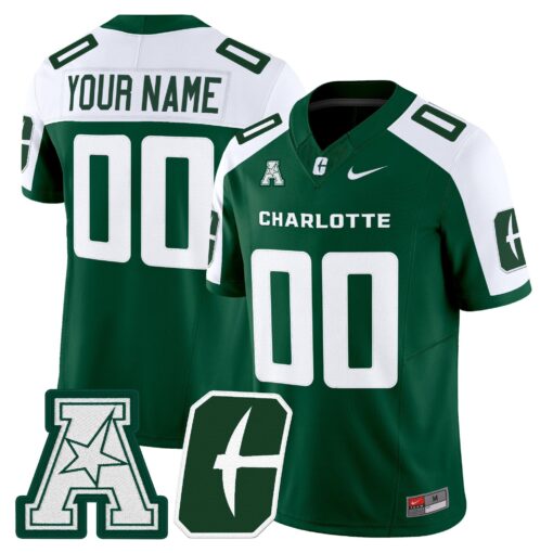 Charlotte 49ers 2025 Vapor Limited Custom Jersey - All Stitched - Image 4