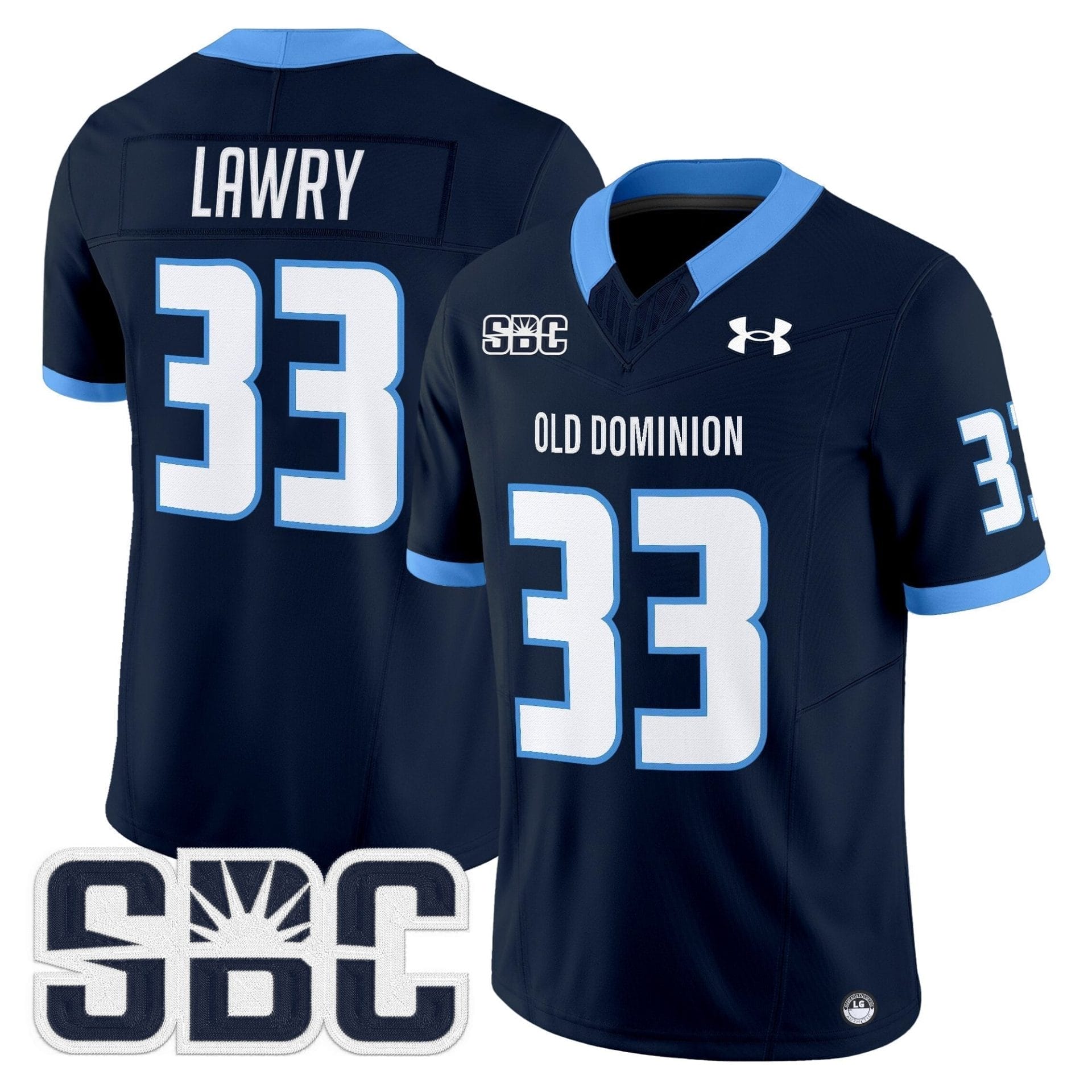 Old Dominion Monarchs 2025 Vapor Limited Jersey - All Stitched - Image 7