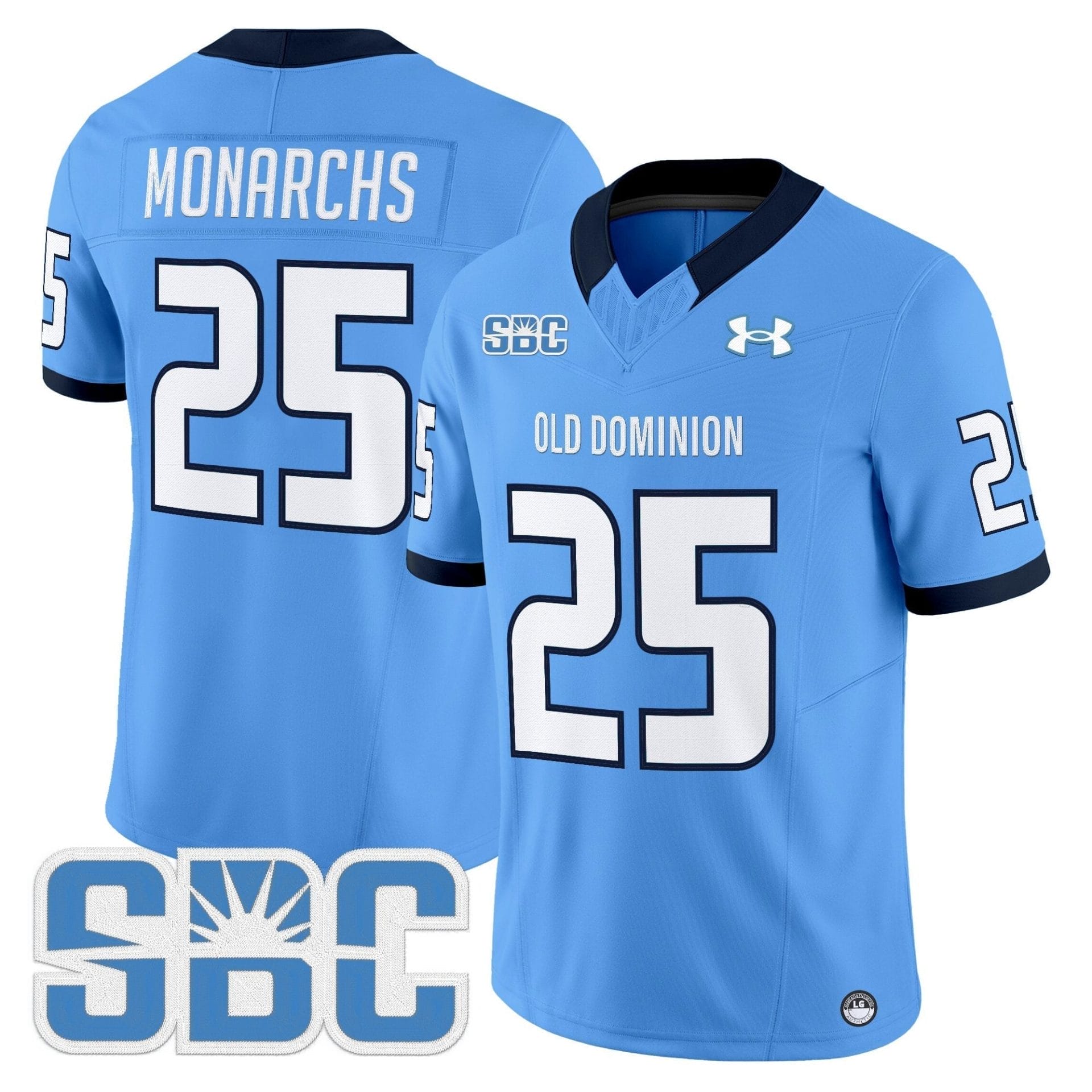 Old Dominion Monarchs 2025 Vapor Limited Jersey - All Stitched - Image 26