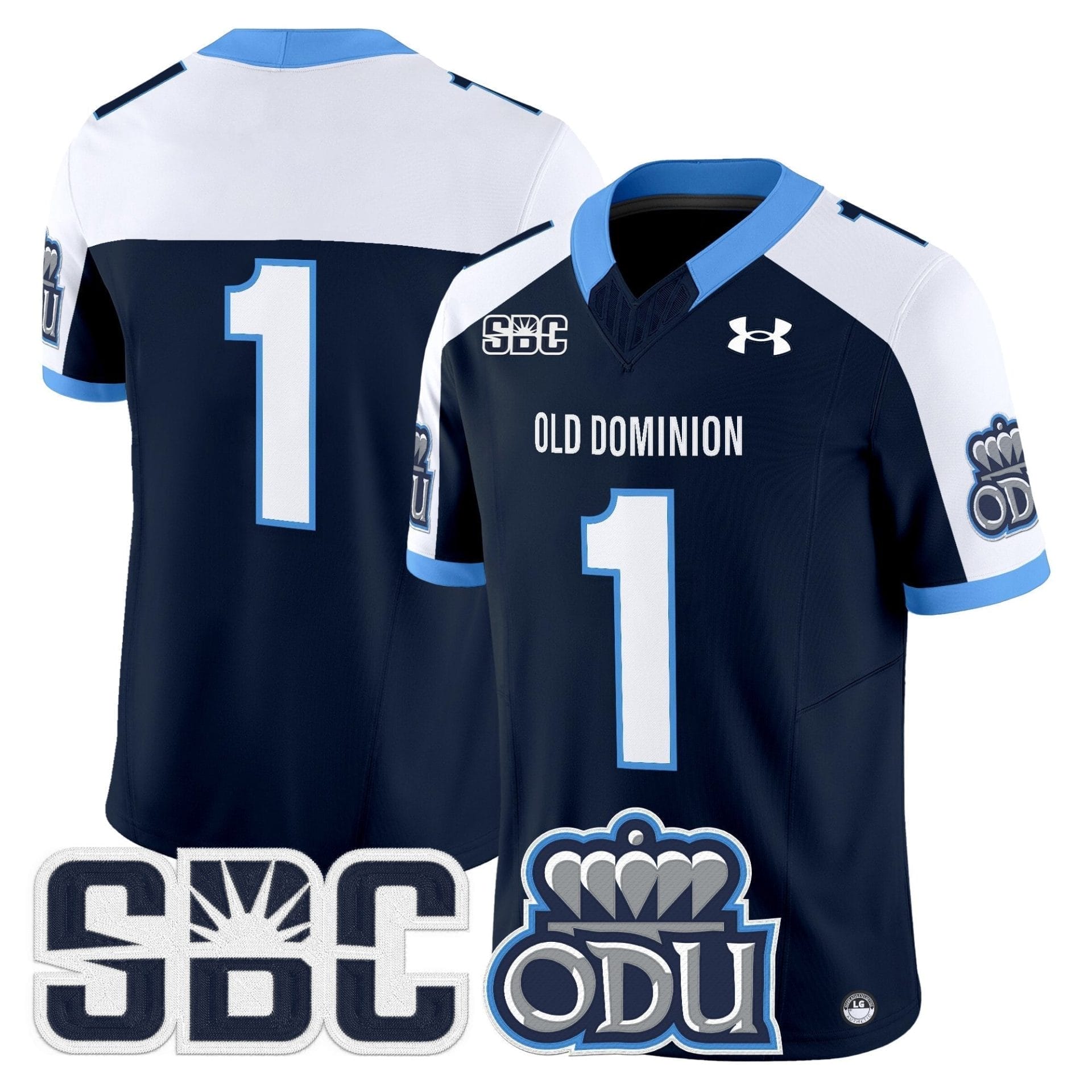 Old Dominion Monarchs 2025 Vapor Limited Jersey - All Stitched - Image 36