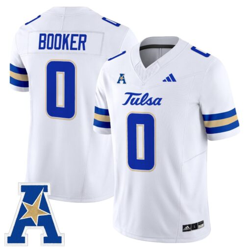 Tulsa Golden Hurricane 2025 Vapor Limited Jersey - All Stitched - Image 13
