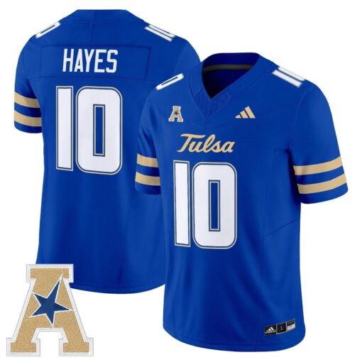 Tulsa Golden Hurricane 2025 Vapor Limited Jersey - All Stitched