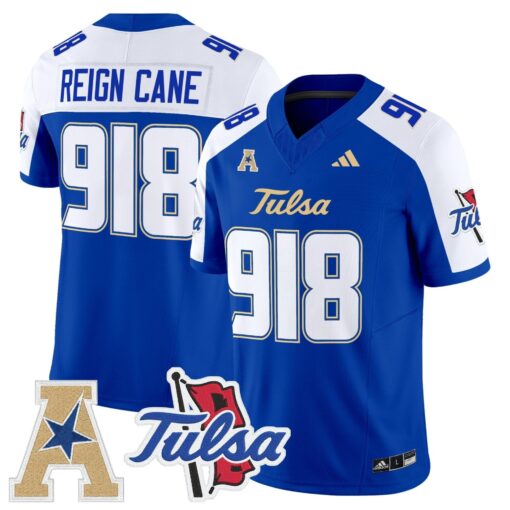 Tulsa Golden Hurricane 2025 Vapor Limited Jersey - All Stitched - Image 20