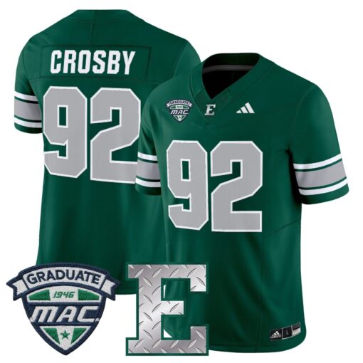 Eastern Michigan Eagles 2025 Vapor Limited Jersey - All Stitched - Image 6