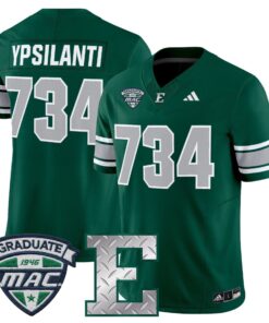Alternative view of Eastern Michigan Eagles 2025 Vapor Limited Jersey - All Stitched
